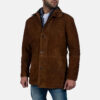 Men's Sheriff Brown Suede Jacket