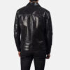 Men's Mystical Black Leather Jacket 0005