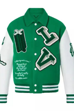 Louis Vuitton Varsity Leather Jacket