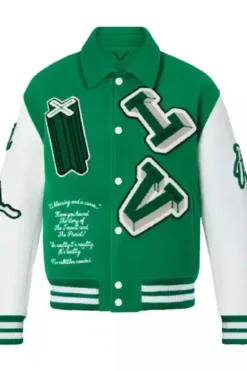 Louis Vuitton Varsity Leather Jacket