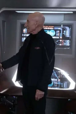 Star Trek Captain Jean Luc Picard Season 3 Black Jacket