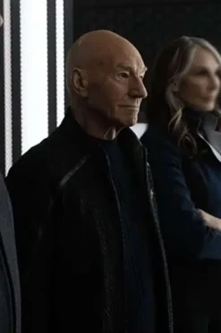 Star Trek Captain Jean Luc Picard Season 3 Black Jacket