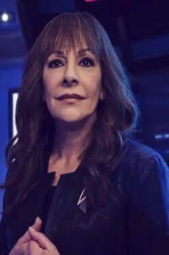Star Trek Picard S03 Deanna Troi Leather Jacket
