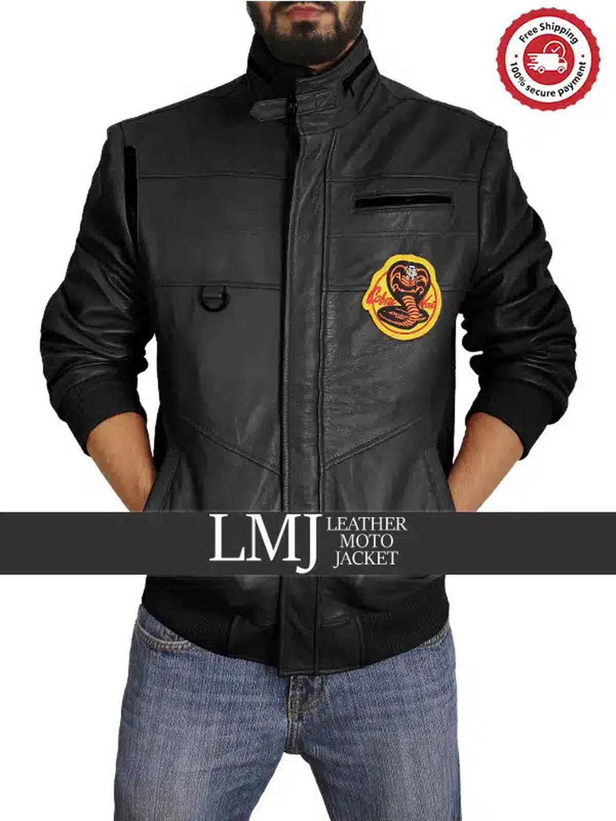 Johnny Lawrence Black Cobra Kai Jacket