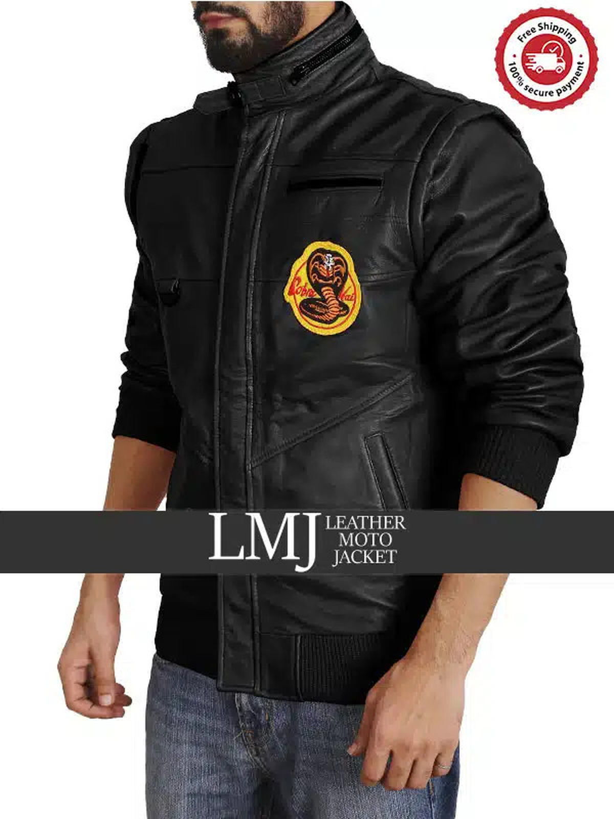 Johnny Lawrence Black Cobra Kai Jacket