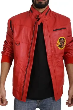 Johnny Lawrence Red Cobra Kai Jacket