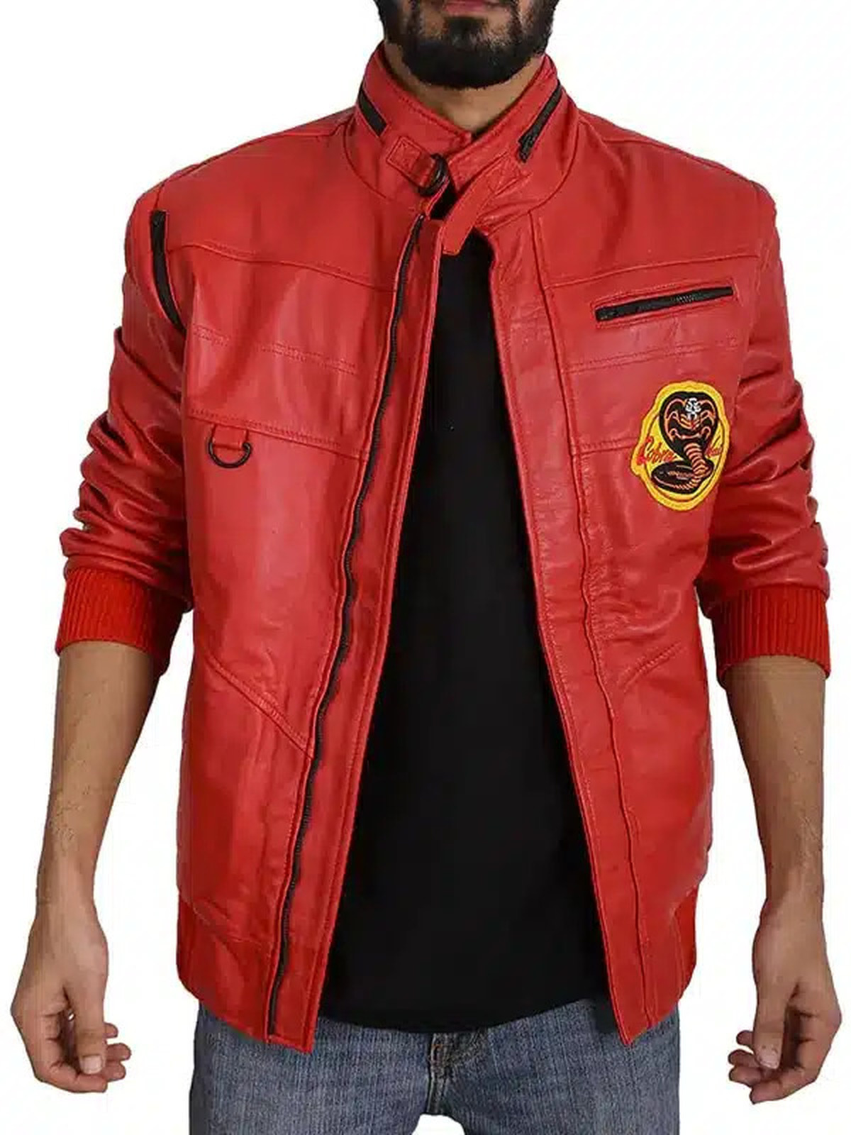 Johnny Lawrence Red Cobra Kai Jacket