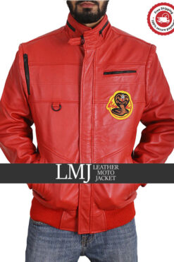 Johnny Lawrence Red Cobra Kai Jacket