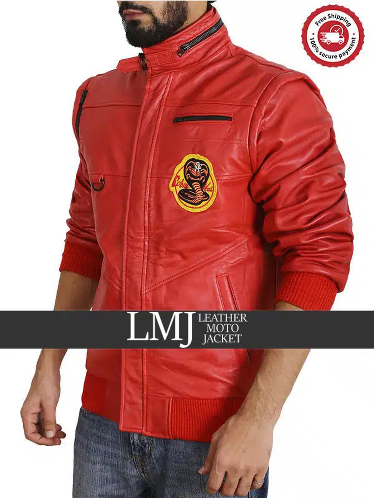 Johnny Lawrence Red Cobra Kai Jacket