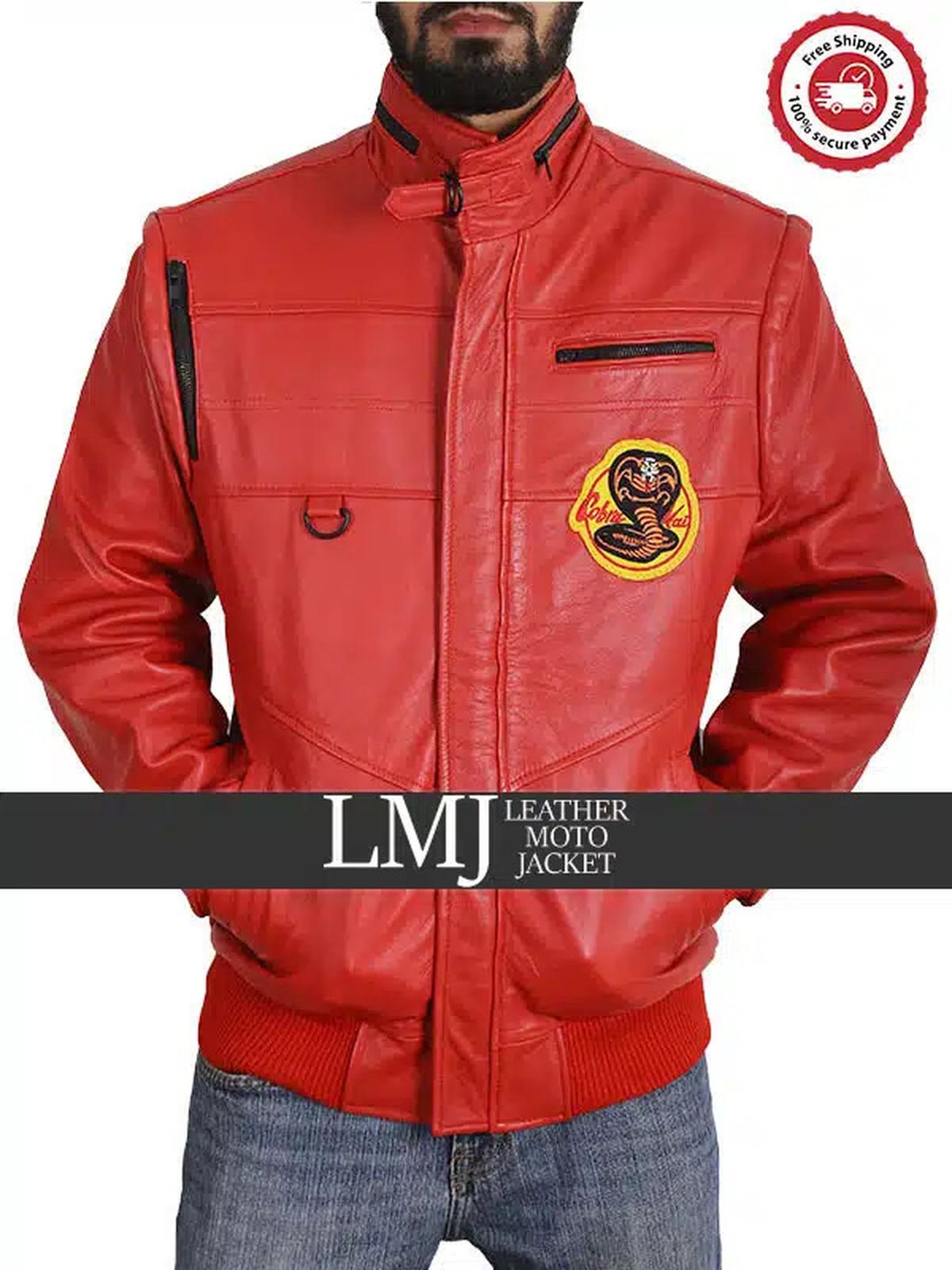 Johnny Lawrence Red Cobra Kai Jacket