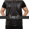 Star Trek Jean Luc Picard Season 1 Black Leather Vest