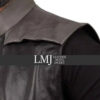 Star Trek Jean Luc Picard Season 1 Black Leather Vest
