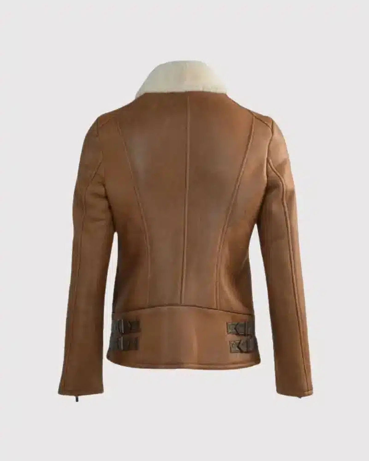 Mens B3 Aviator Brown Leather Jacket