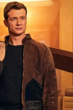 Star Trek Picard Jack Crusher Suede Leather Jacket
