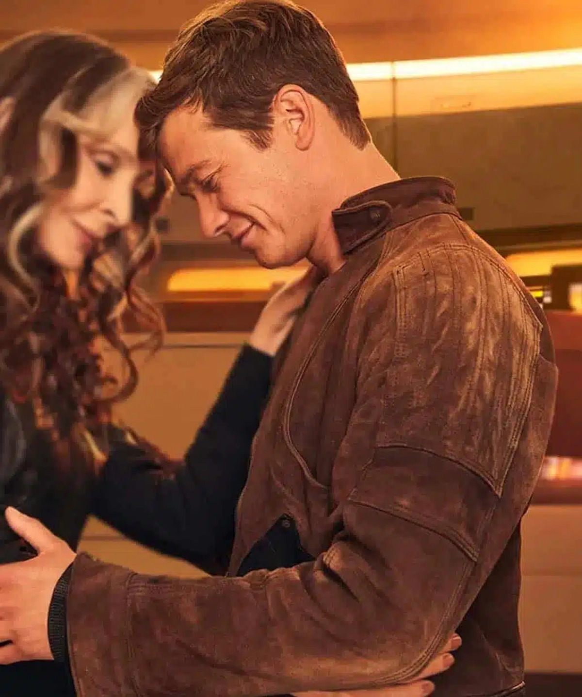 Star Trek Picard Jack Crusher Suede Leather Jacket