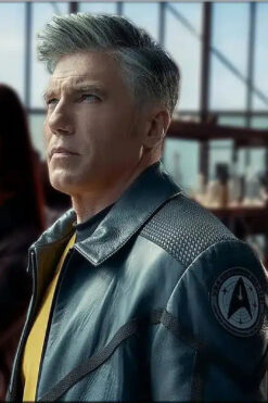 Star Trek Strange New Worlds Leather Jacket