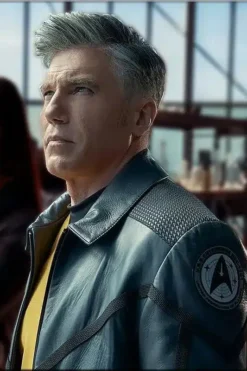Star Trek Strange New Worlds Leather Jacket