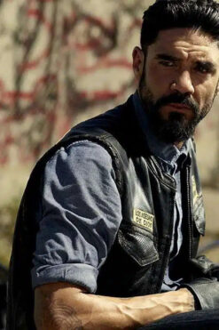 Angel Reyes Mayans MC Leather Vest
