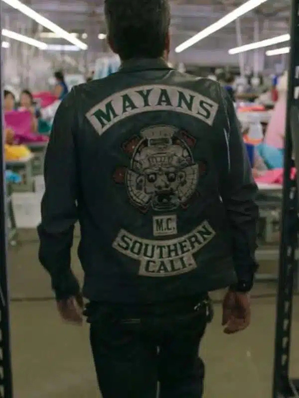 Angel Reyes Mayans MC Leather Vest