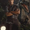 Chris Pratt Jurassic World Owen Grady Leather Vest