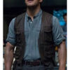 Chris Pratt Jurassic World Owen Grady Leather Vest