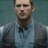 Chris Pratt Jurassic World Owen Grady Leather Vest