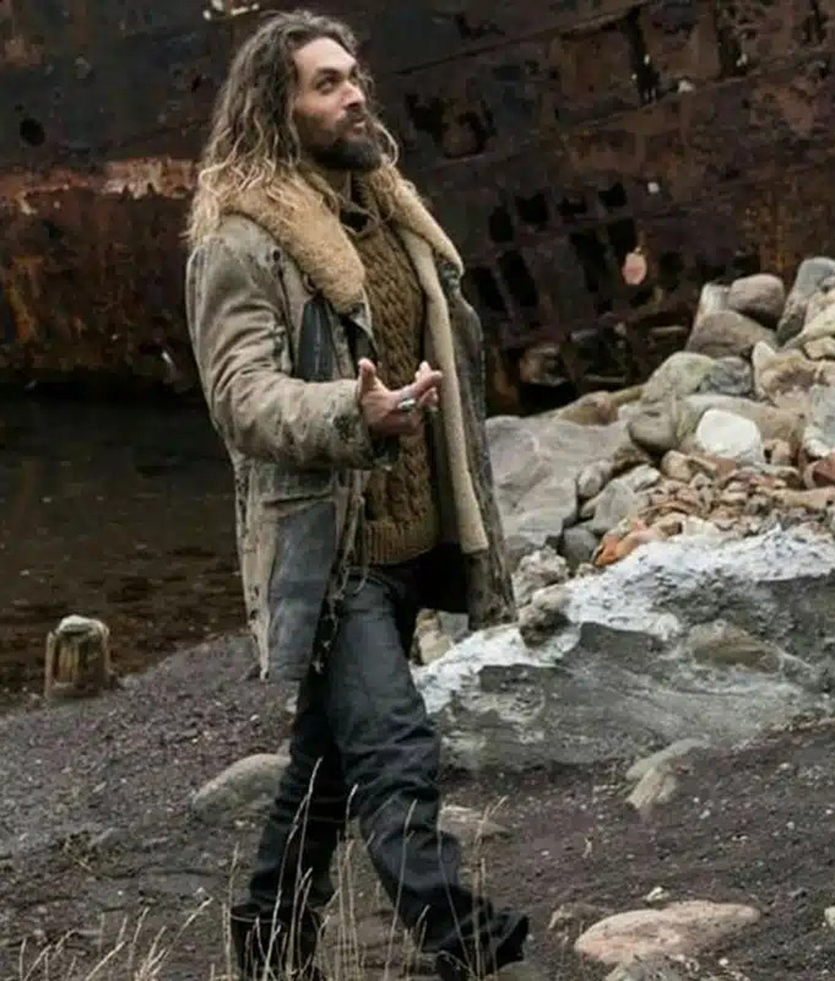 Jason Momoa Justice League Coat