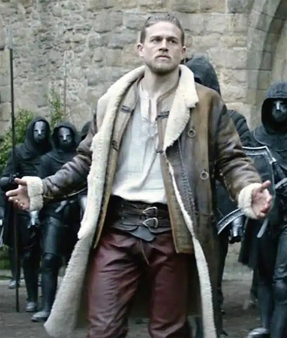 King Arthur Legend of the Sword Fur Coat