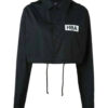Lily Collins Emily In Paris HBA Logo Black Jacket