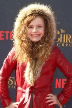 The Christmas Chronicles 2 Darby Camp Red Hooded Coat
