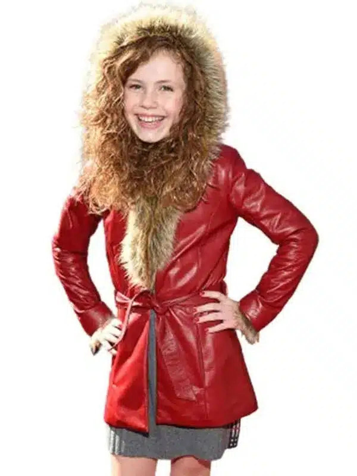 The Christmas Chronicles 2 Darby Camp Red Hooded Coat
