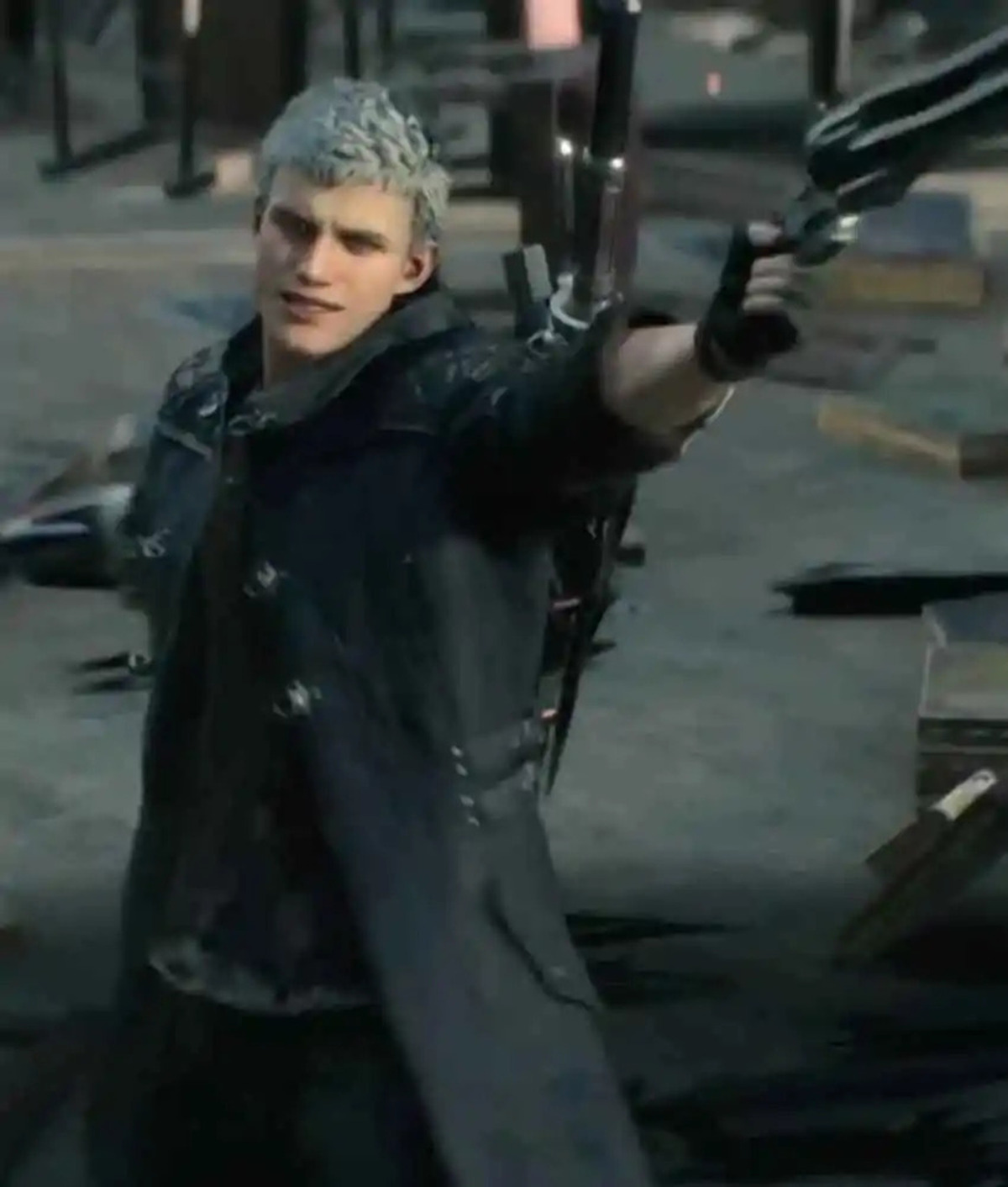 Devil May Cry 5 Nero Blue Coat