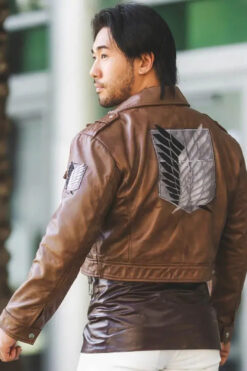 Attack on Titan Scouting Legion Leather Jacket