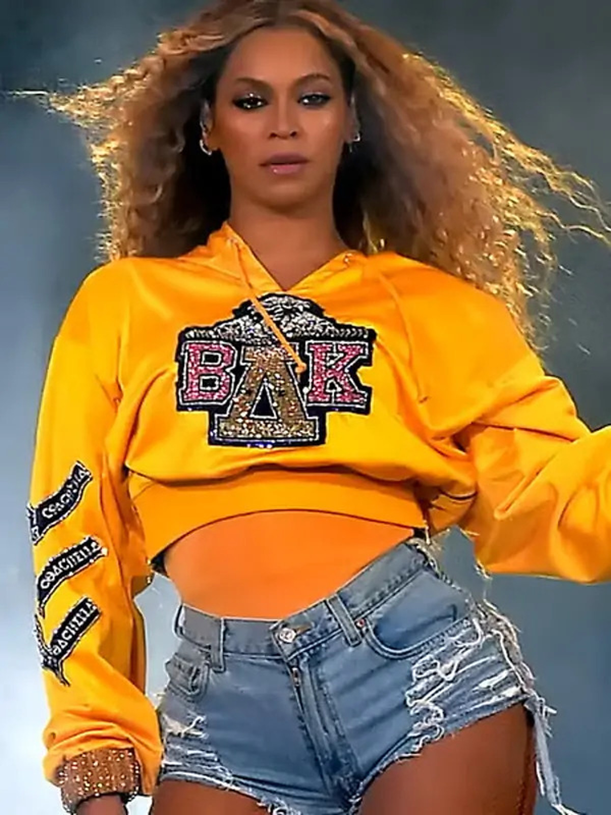 Beyonce Coachella Yellow Hoodie