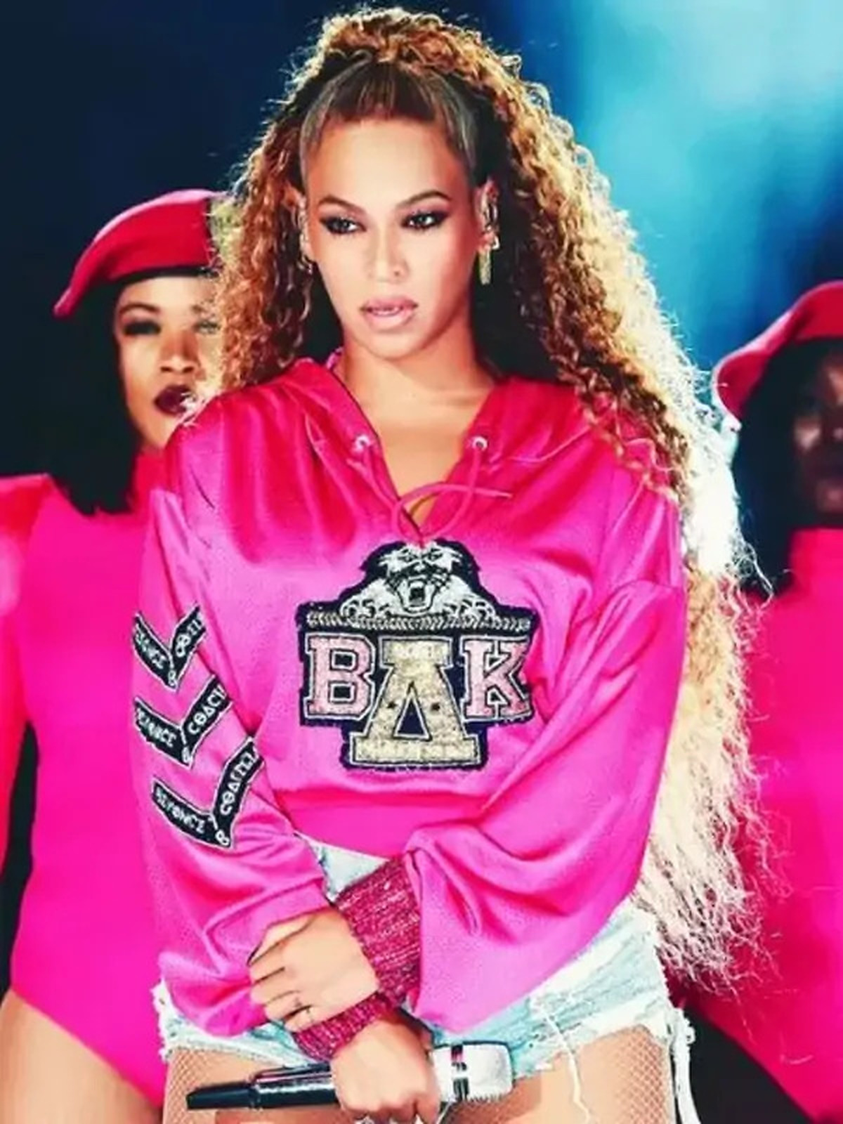Beyonce Coachella Pink Hoodie