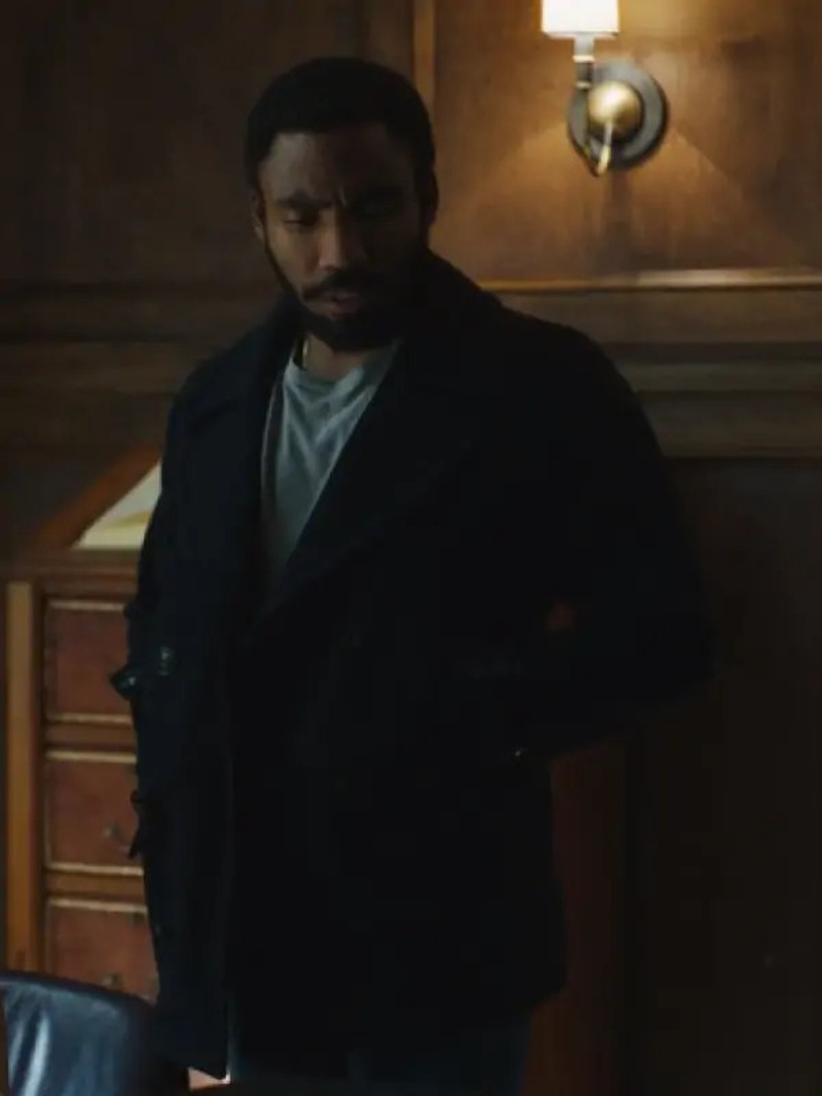John Smith Mrs and Mrs Smith Black Coat