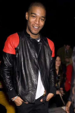 Kid Cudi Fire Leather Jacket
