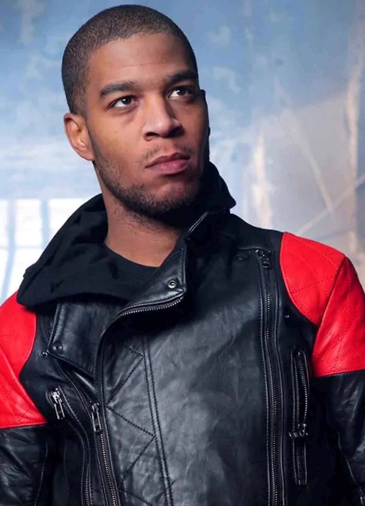 Kid Cudi Fire Leather Jacket