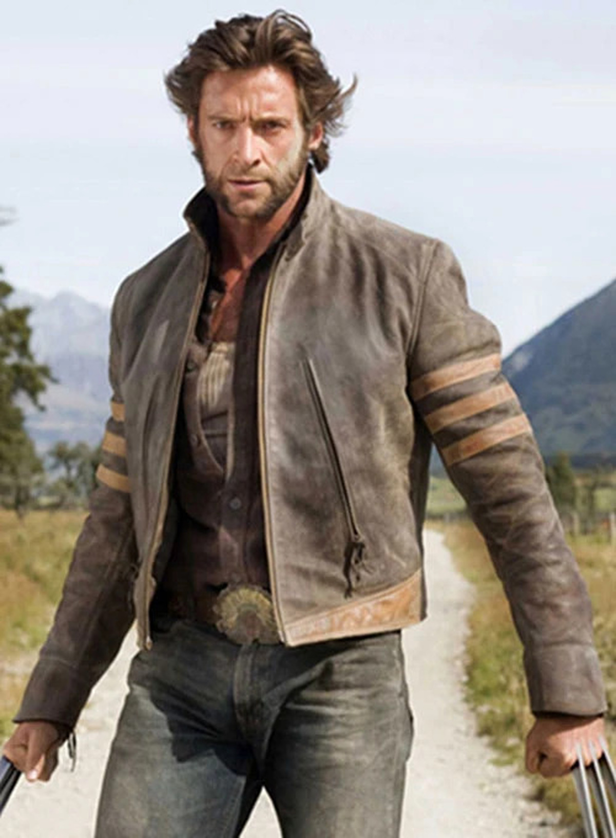 X Men Origins Wolverine Leather Jacket