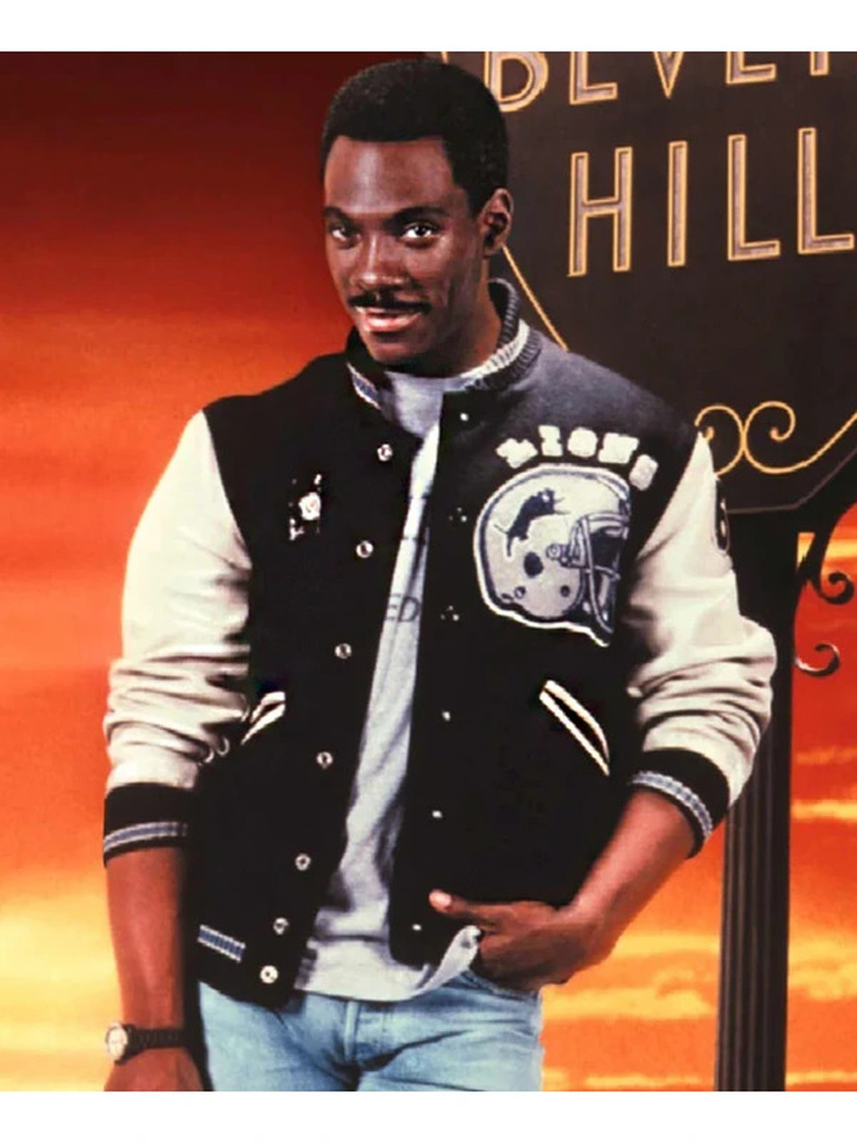 Beverly Hills Cop Axel Foley Varsity Jacket