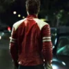 Fight Club Red Leather Jacket