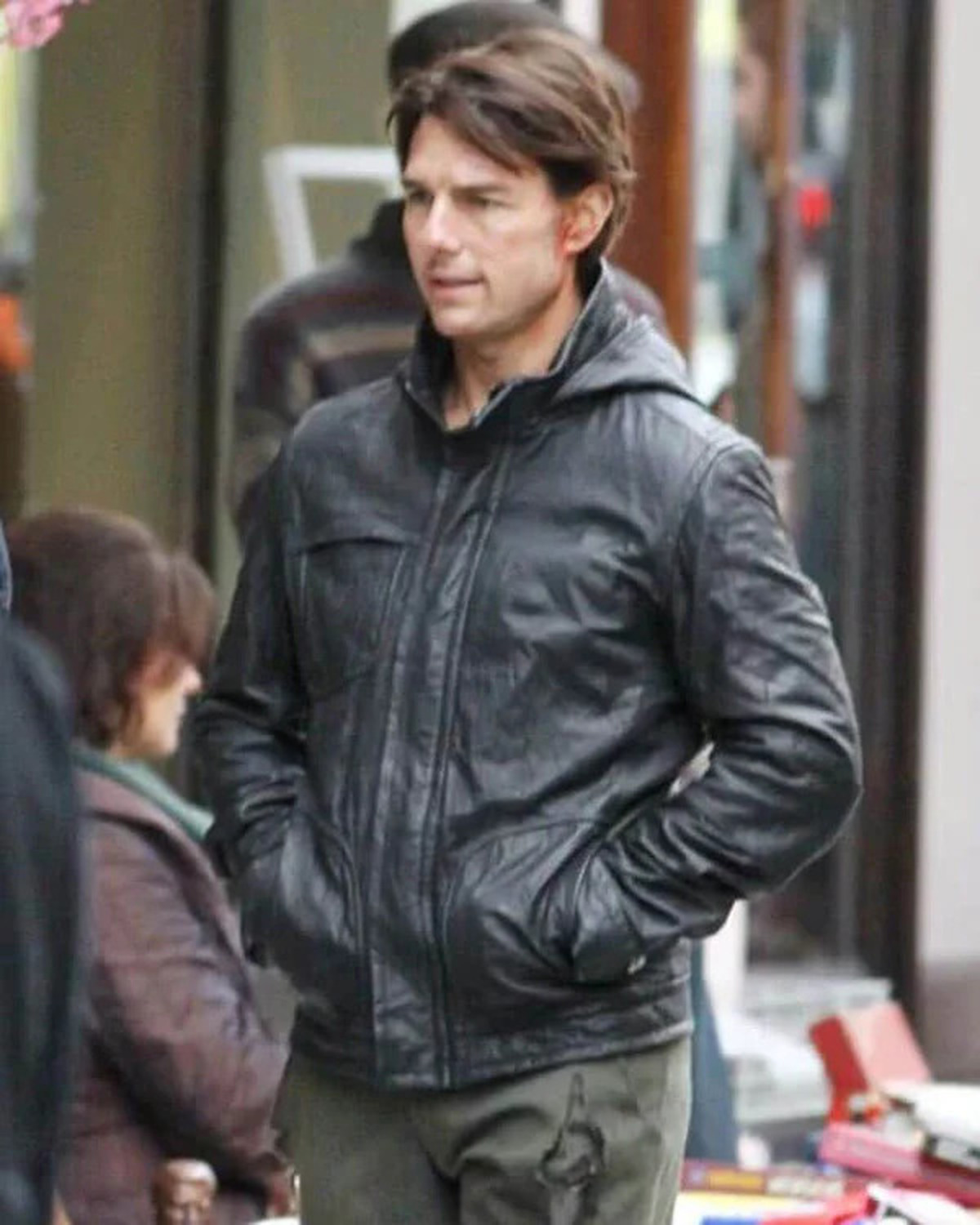 Mission Impossible Ghost Protocol Black Leather Jacket