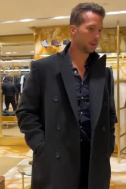 Tristan Tate Wool Trench Coat