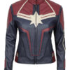 Avengers Endgame Captain Marvel Leather Jacket