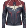 Avengers Endgame Captain Marvel Leather Jacket