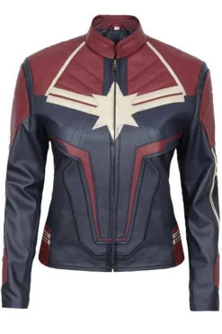 Avengers Endgame Captain Marvel Leather Jacket
