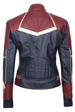 Avengers Endgame Captain Marvel Leather Jacket