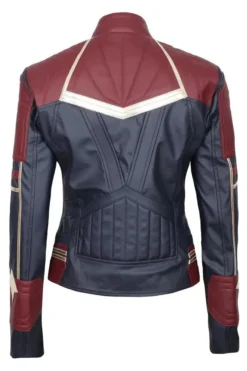 Avengers Endgame Captain Marvel Leather Jacket