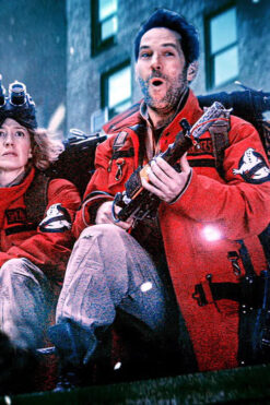 Ghostbusters Frozen Empire Red Jacket