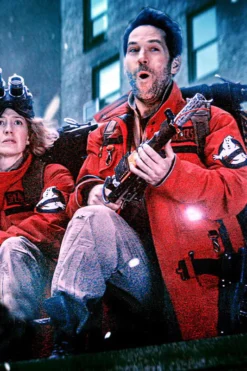Ghostbusters Frozen Empire Red Jacket